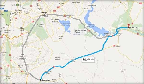 Tuyến đường sinh tử Salamiyah-Raqqa đến sào huyệt của IS