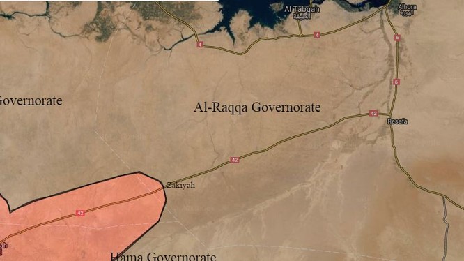 Chiến cuộc tỉnh Al-Raqqa, cuộc chiến gian nan chống IS