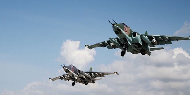 Không quân Nga hai ngày không kích diệt hơn 50 tay súng khủng bố