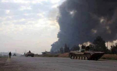 Lực lượng Tigers giành lại thành phố Khanasser phía đông nam Hama