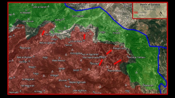 Lực lượng biệt kích Syria chuẩn bị đóng cửa biên giới Thổ Nhĩ Kỳ Latakia 