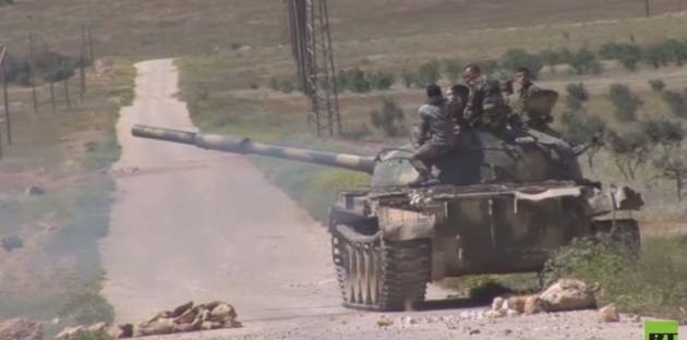 Quân đội Syria giành được một làng ở ngoại ô Palmyra