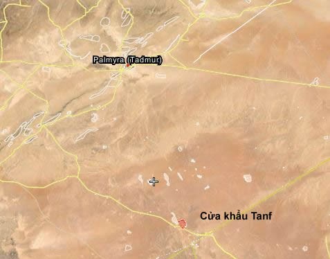Quân đội Syria tự do FSA đánh chiếm cửa khẩu Tanf trên biên giới Iraq
