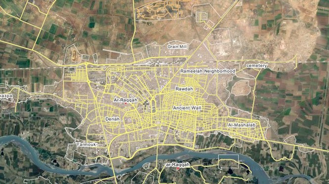 Người dân ở Raqqa nổi dậy giành được 5 khu phố