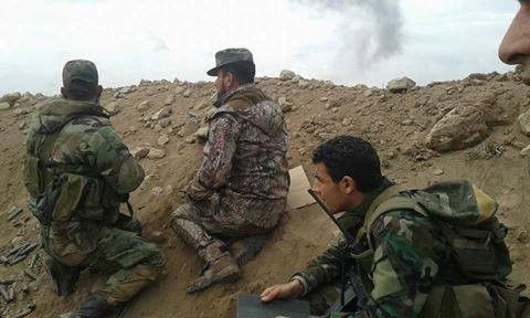 Video: Lữ đoàn 103 càn quét chiến tuyến của IS phía tây Palmyra