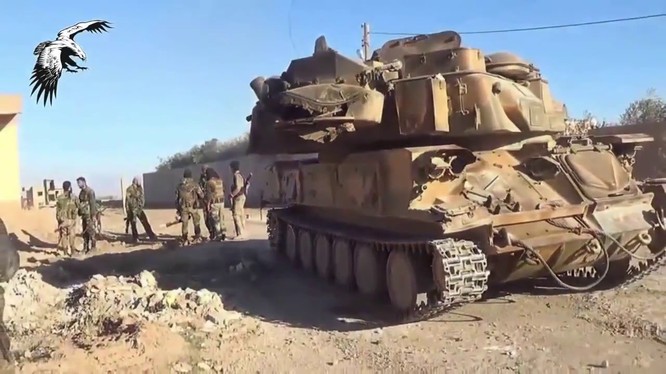 Lữ đoàn pháo binh 137 bao vây IS tại mỏ dầu Thayyem, Deir Ezzor