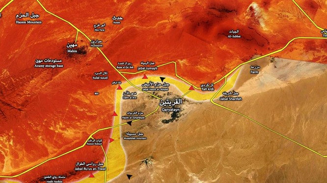 Lữ đoàn 81 và 120 sư đoàn 2 giải phóng nhiều địa điểm trên sa mạc Homs