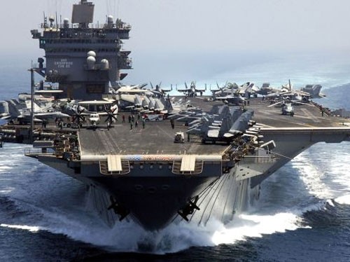 Tàu sân bay năng lượng hạt nhân huyền thoại USS Enterprise của Mỹ đang thực hiện hành trình cuối cùng của mình tới Vịnh Persian
