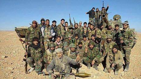 Quân đội Syria tấn công giải phóng thành phố Qaryatayn