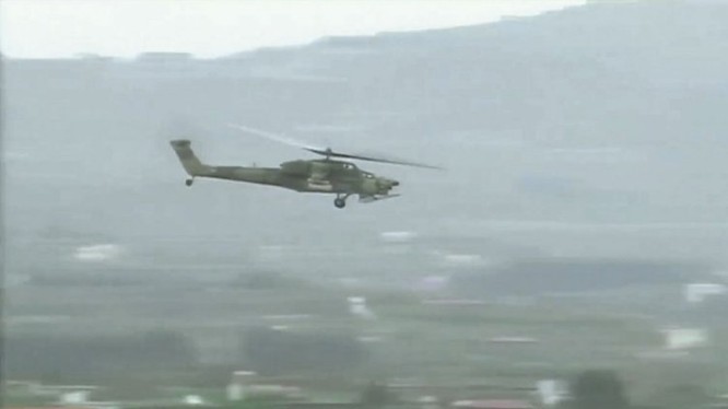Video: Cận cảnh Thợ săn đêm Mi-28 săn đuổi mục tiêu khủng bố ở Syria