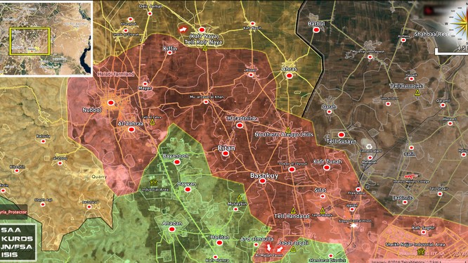 Quân đội Syria bắt đầu cuộc tấn công lực lượng Hồi giáo cực đoan ở thành phố Aleppo