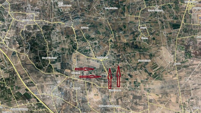 Quân đội Syria tấn công thị trấn Deir Al-'Assafir, Đông Ghouta