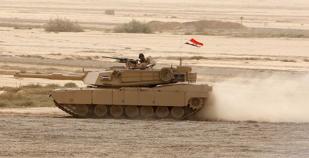 Video: Xe tăng Iraq bẻ gãy cuộc tấn công, diệt 11 chiến binh