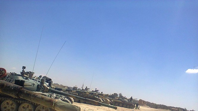 Quân đội Syria mở lại mặt trận giải phóng Deir Ezzor