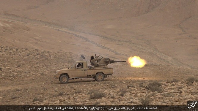 Lực lượng vũ trang Syria đánh chiếm các điểm chốt gần thành phố Palmyra