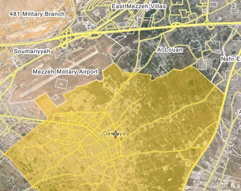 Quân đội Syria lại giao chiến ác liệt với lực lượng Hồi giáo cực đoan ở Darayya