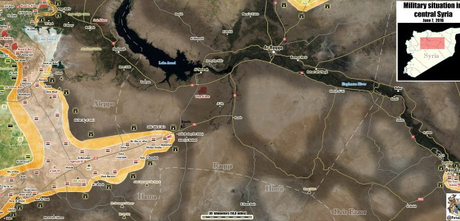 Quân đội Syria và lực lượng SDF cùng tiến về Raqqa