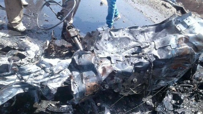 Quân đội Syria phá hủy một xe chở bom của lực lượngHồi giáo cực đoan