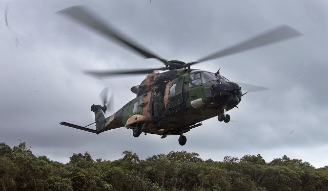 Hải quân Úc diễn tập đổ bộ có sử dụng tàu đổ bộ trực thăng lớp Canberra (Video)