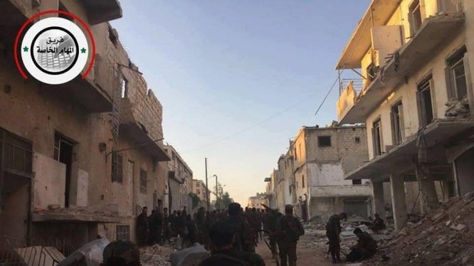 Quân đội Syria chiến đấu trong địa bàn thành phố Aleppo