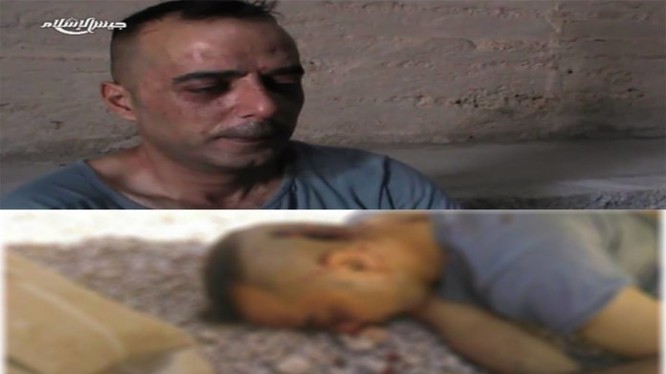 Hình ảnh phi công Syria đã bị hành quyết bởi Jabhat Al-Nusra (Al Qaeda Syria)