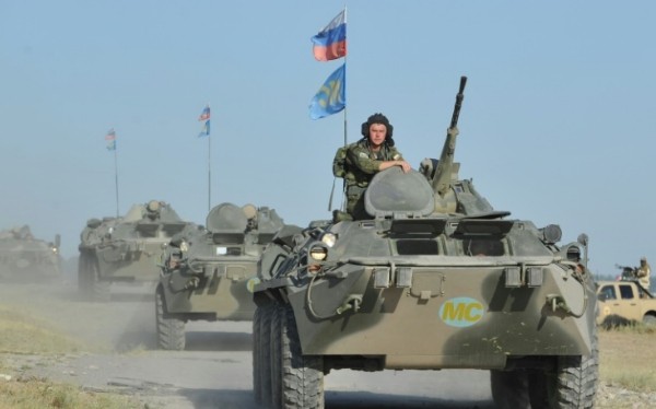 Quân đội Nga phối hơp cùng lực lượng vũ trang Tajikistan trong diễn tập 