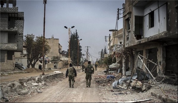 Các binh sĩ Syria trong khu vực al-Lairamoun Bắc Aleppo