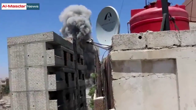 Không quân Syria không kích ác liệt vùng Đông Ghouta