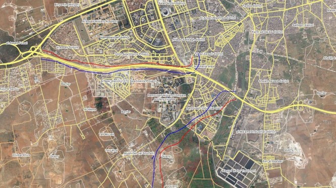 Giao chiến ác liệt trong khu vực thành phố Aleppo
