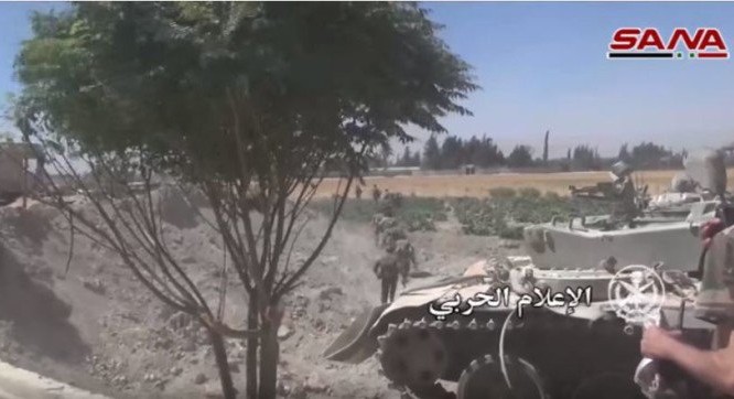 Quân đội Syria tiến vào làng Hawsh Nasri