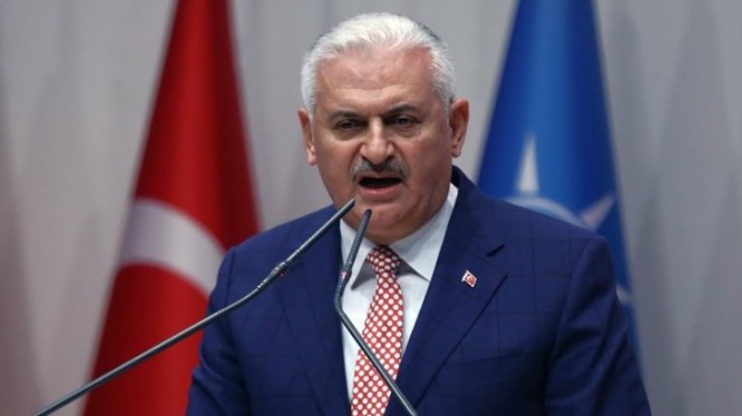 Thủ tướng Thổ Nhĩ Kỳ Binali Yildirim công bố mục tiêu cuộc can thiệp quân sự vào lãnh thổ Syria