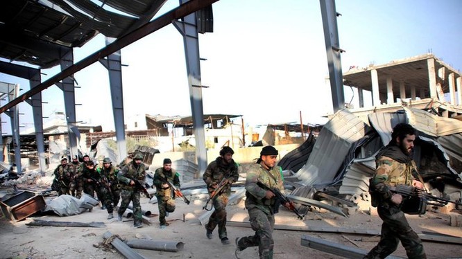 Quân đội Syria tấn công IS ở khu công nghiệp Aleppo