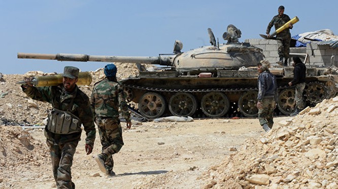 Quân đội Syria đánh trả cuộc tấn công trên vùng nông thôn tỉnh Homs