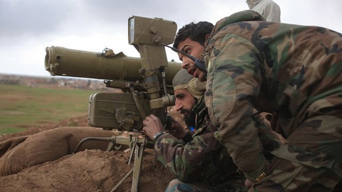 Binh sĩ Syria trên chiến trường Daraa