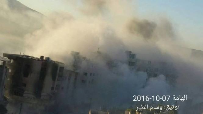 Giao chiến ác liệt trên vùng ngoại ô thủ đô Damascus