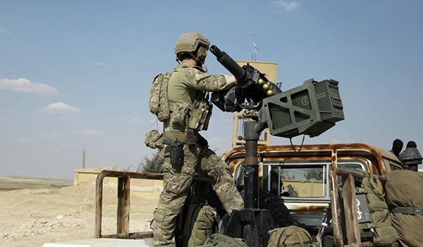 Binh sĩ Mỹ trên chiến trường Bắc Raqqa