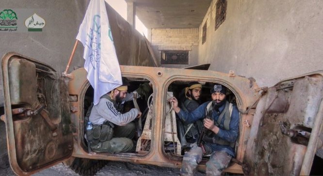 Nhóm chiến binh Jabhat Ahrar-al-Sham tham chiến ở Aleppo