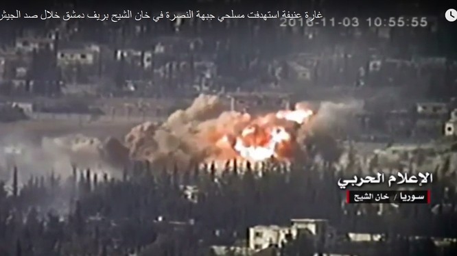 Quân đội Syria tập kích hỏa lực lực lượng Hồi giáo cực đoan ở Tây Ghouta