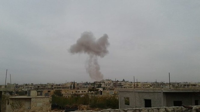 Không quân Nga không kích các mục tiêu then chốt ở Idlib