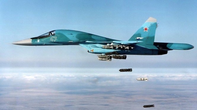 Máy bay Su-34 không kích (Ảnh minh họa)