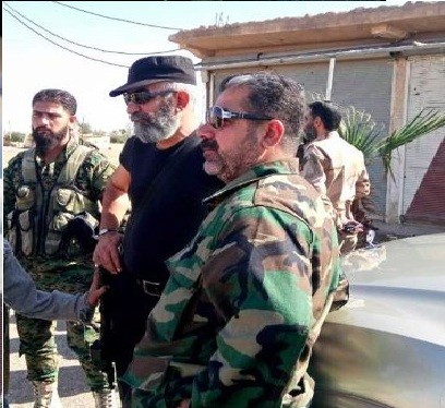 Tướng Issam Zahreddine và tướng Ghassan Tarraf ở Deir ez Zor