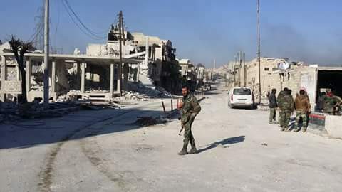 Binh sĩ quân đội Syria trên chiến trường (ảnh minh họa)