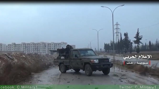 Quân đội Syria giải phóng Tổ hợp Khu nhà thanh niên ở Aleppo