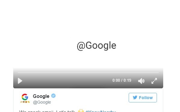 Công cụ tìm kiếm Google có thể thực hiện bằng icon cảm xúc