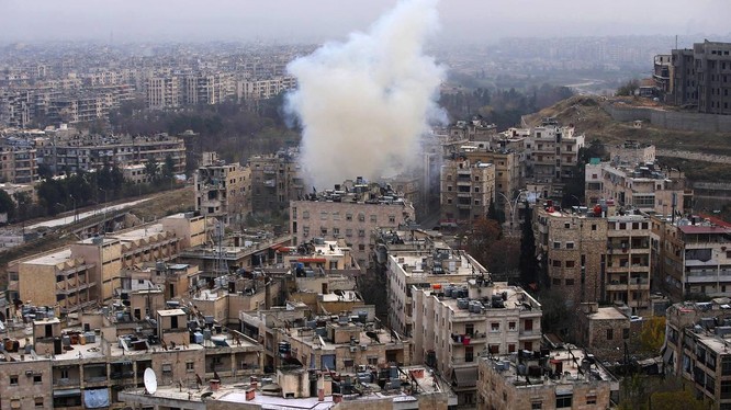Lực lượng Hồi giáo cực đoan pháo kích khu dân cư miền Tây Aleppo