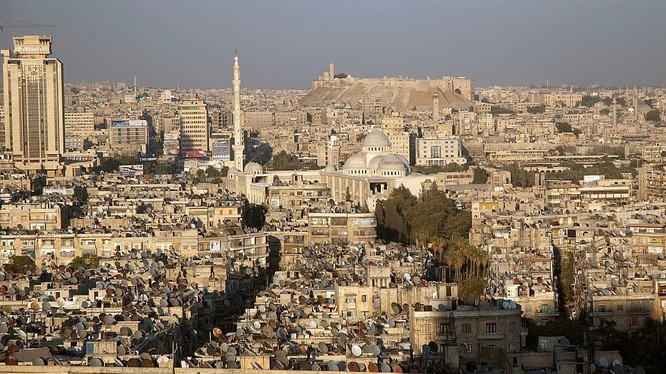 Một phần thành phố cổ Aleppo