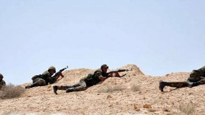 Binh sĩ Syria trên chiến trường Deir ez Zor (ảnh minh họa)