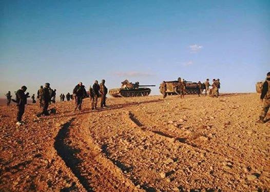 Quân đội Syria trên chiến trường Palmyra