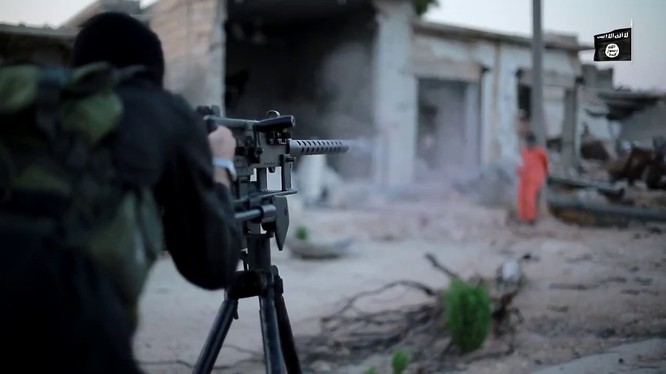Một tay súng IS ở Mosul (ảnh minh họa)