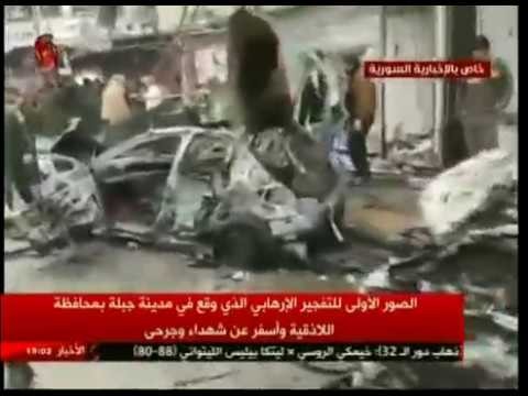 Xe đánh bom khủng bố ở thành phố Jabled thuộc tỉnh Latakia